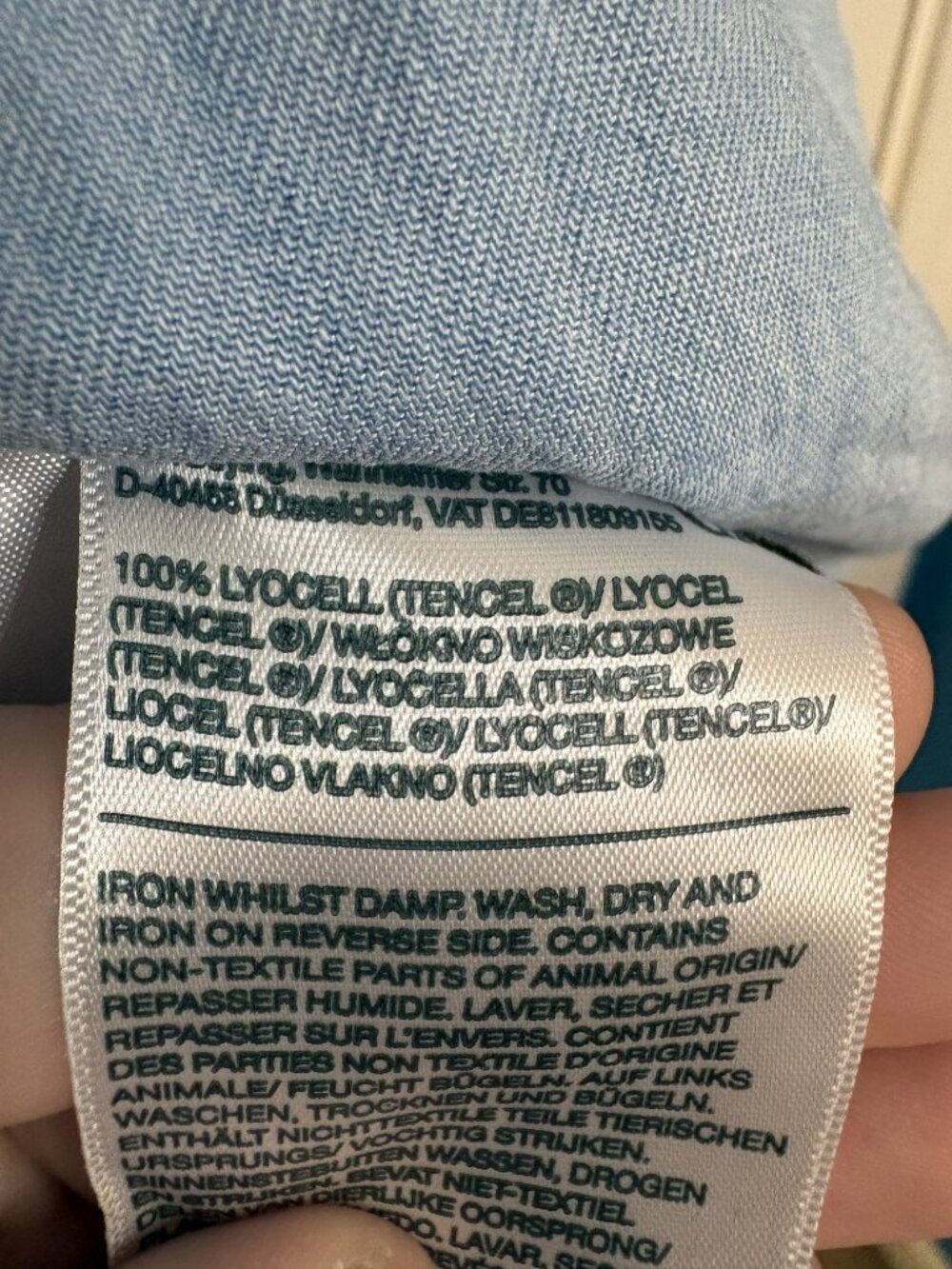 C&A Chambray Denim top - Picture 8 of 8